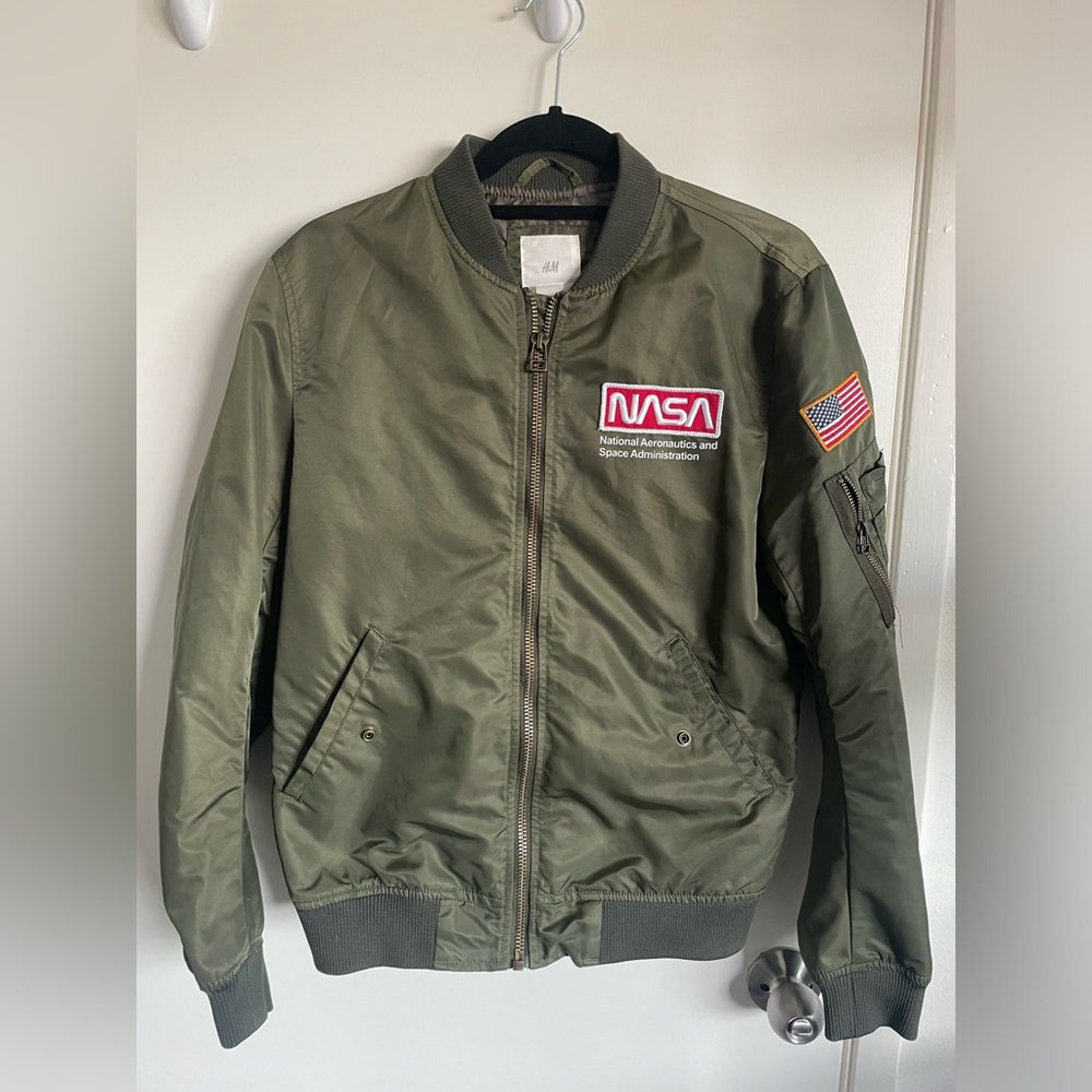 Size SX, H&M NASA BOMBER JACKET